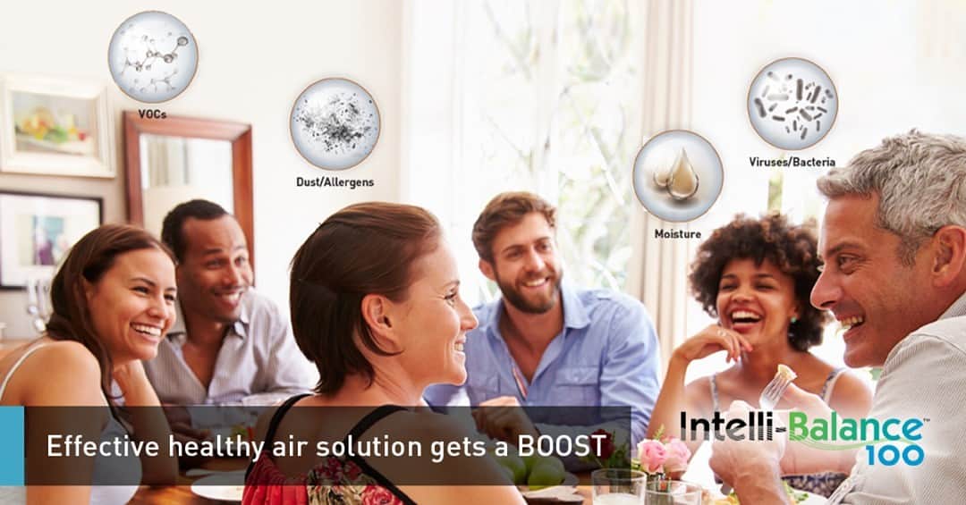 Panasonicさんのインスタグラム写真 - (PanasonicInstagram)「It’s here! Our Intelli-Balance™ 100 ERV features Boost for an on-demand improvement to indoor air quality.」9月22日 1時01分 - panasonic