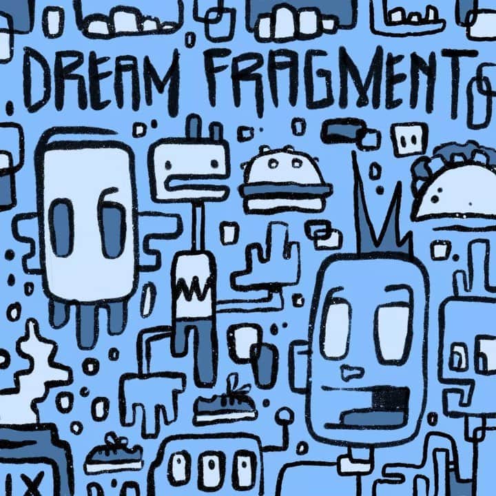 マイク・シノダのインスタグラム：「‪Track 1, Dream Fragment  Stream/Download “Dropped Frames Vol 3” - 🔗 in bio」