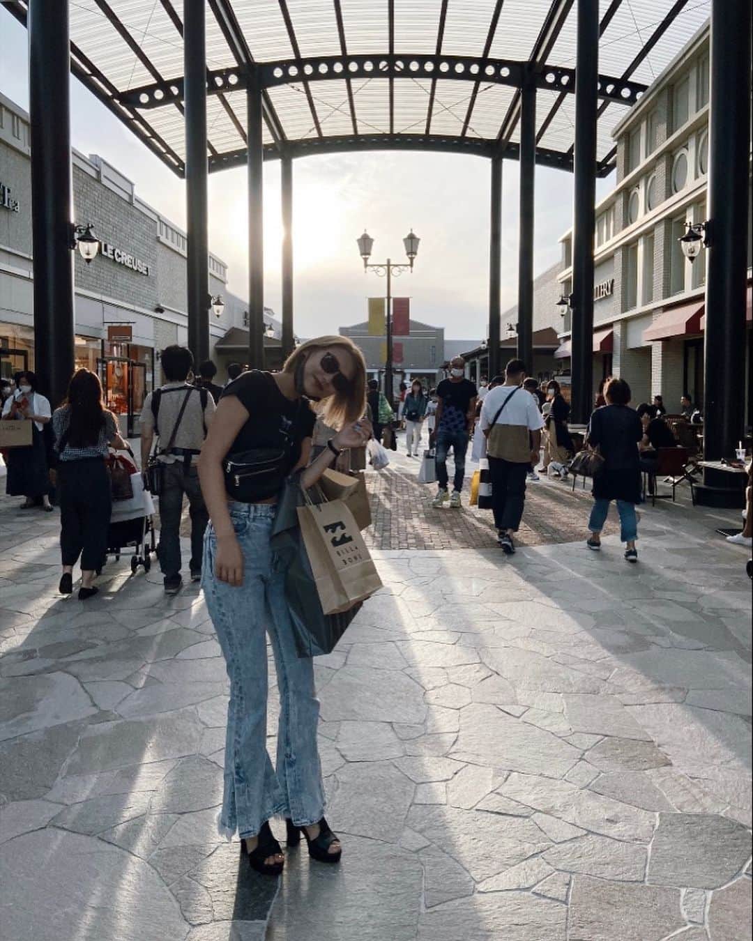 えまぽち(穂波エマ)さんのインスタグラム写真 - (えまぽち(穂波エマ)Instagram)「やっと遠出して買い物してはぴはぴ🛍」9月21日 17時25分 - 07emmapc