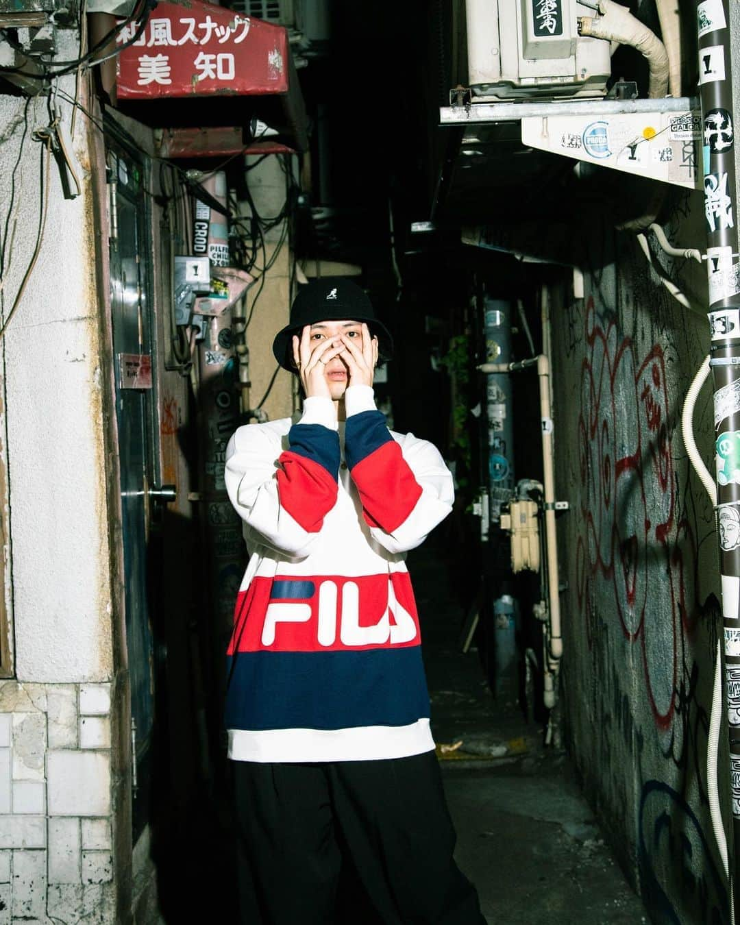 榿澤涼太さんのインスタグラム写真 - (榿澤涼太Instagram)「. KANGOL×FILA  連休は自宅でひたすら料理と勉強をしてます👨🏻‍🍳🖋  #kangol #fila」9月21日 17時19分 - hannokizawadesu