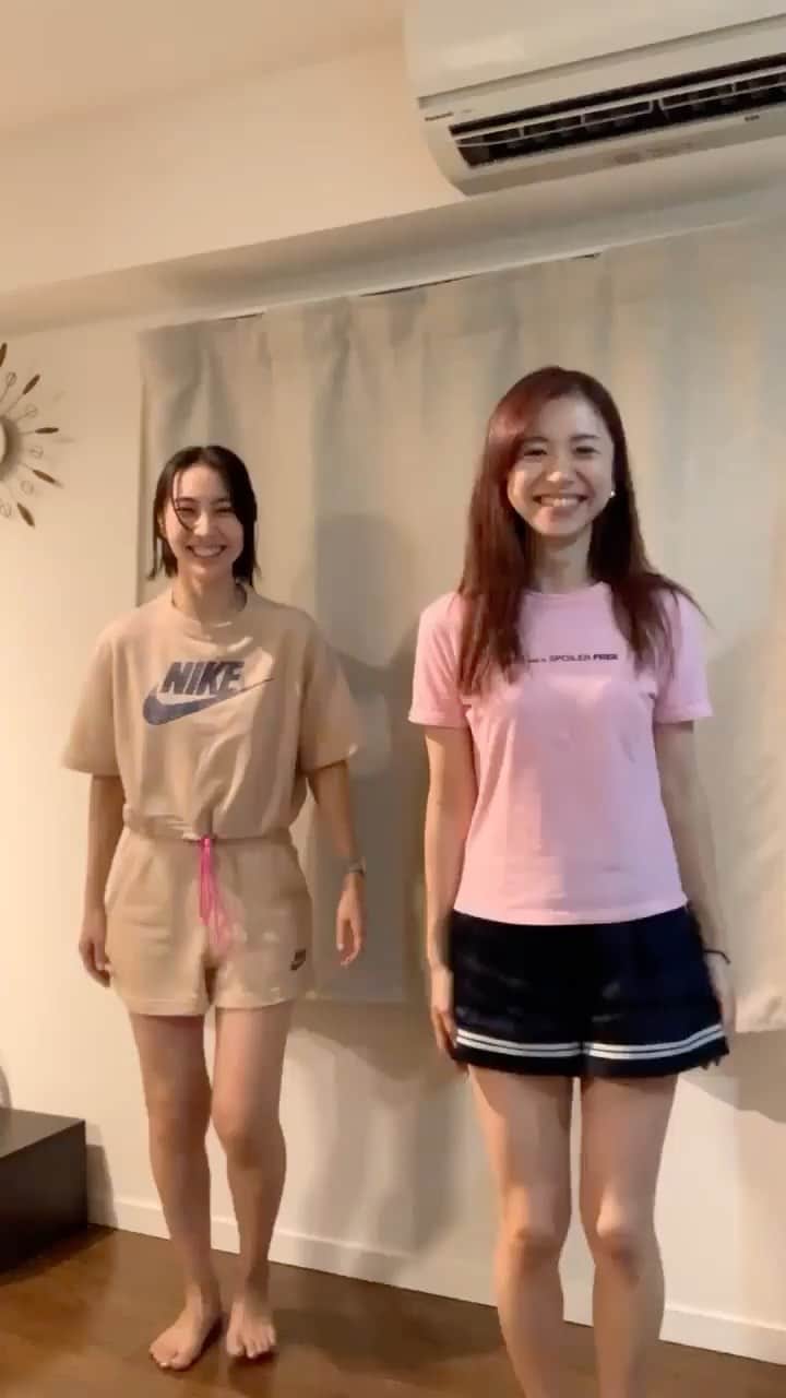 近野莉菜のインスタグラム：「槙田先生によるダンス講座💃🏻 パート① @saco_makita」