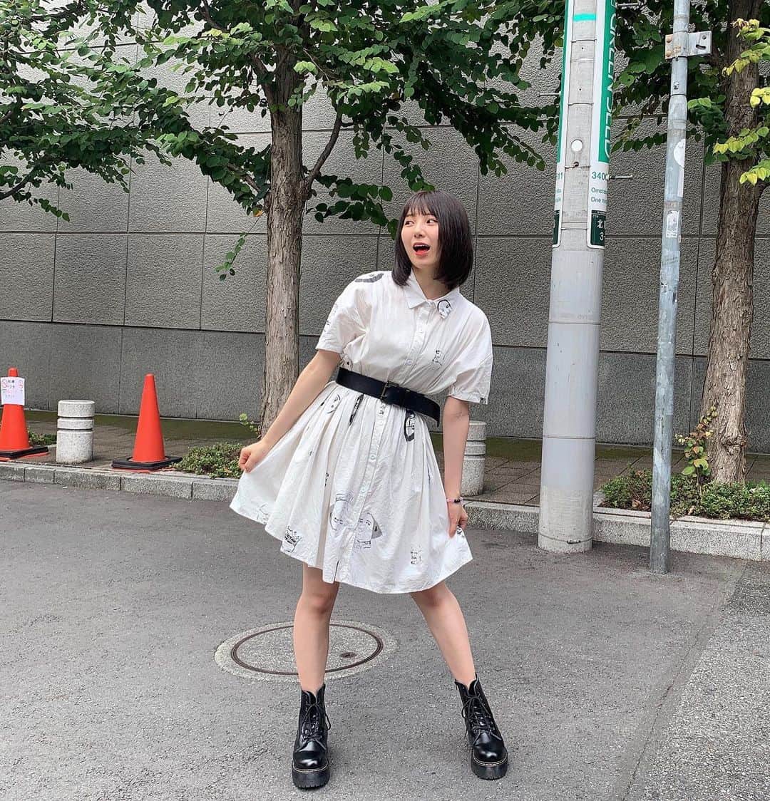 菅原茉椰さんのインスタグラム写真 菅原茉椰instagram 謎のワンピース ワンピース ドクターマーチン マーチン 9月21日 18時31分 Maya Sugawara