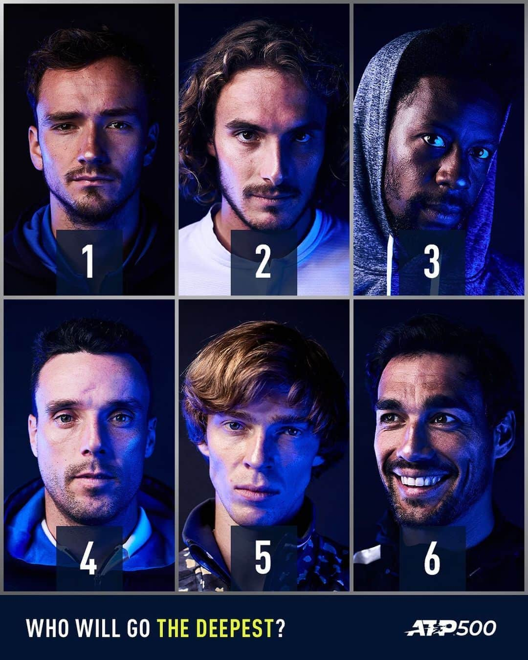 ATP World Tourさんのインスタグラム写真 - (ATP World TourInstagram)「The top 6 seeds at the @hamburgopen 🔥  Who’s your pick? 🤔」9月21日 19時06分 - atptour