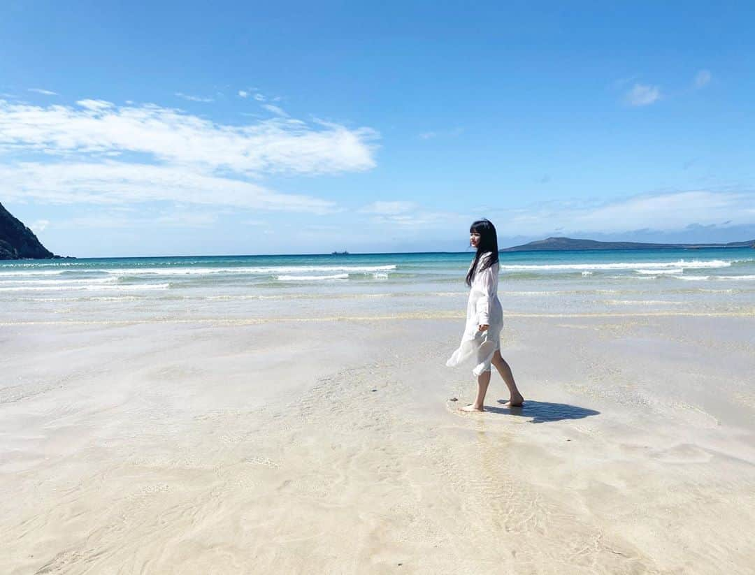 渡邉鈴音さんのインスタグラム写真 - (渡邉鈴音Instagram)「海綺麗だった🏖夏も終わり~」9月21日 19時08分 - rinne_watanabe