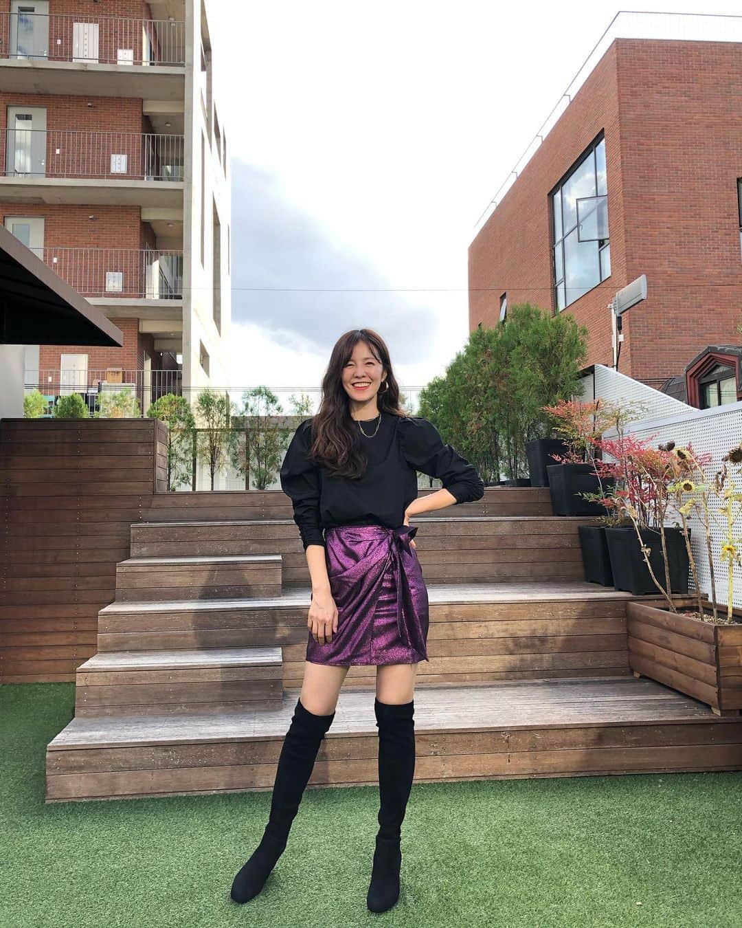 キム・ソンウンさんのインスタグラム写真 - (キム・ソンウンInstagram)「💜 #썽촬영중」9月21日 19時30分 - ssung916