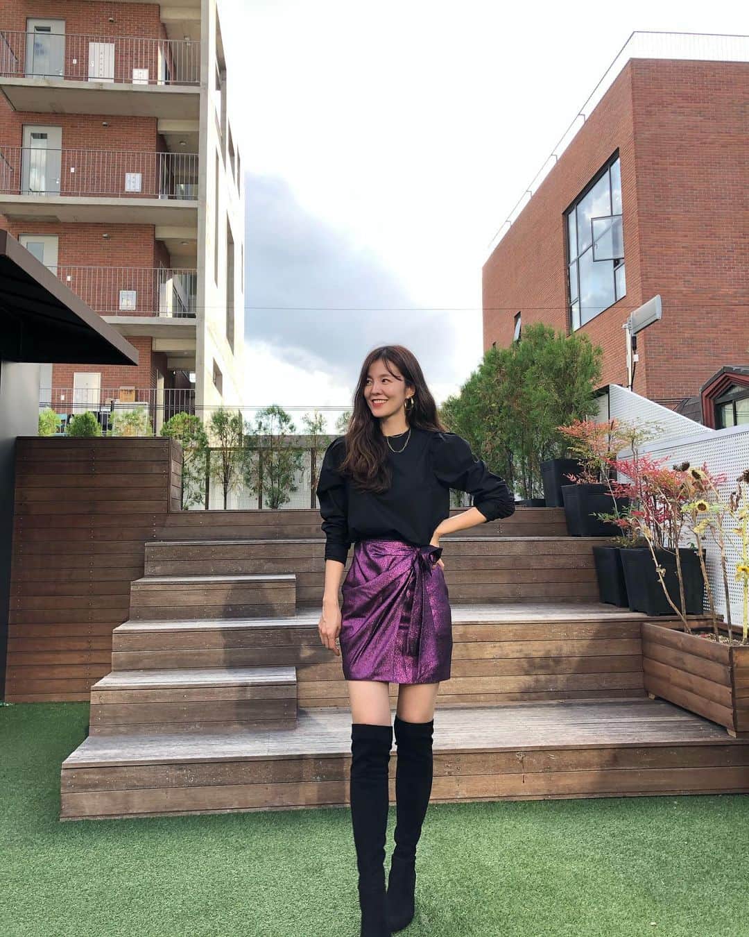 キム・ソンウンさんのインスタグラム写真 - (キム・ソンウンInstagram)「💜 #썽촬영중」9月21日 19時30分 - ssung916