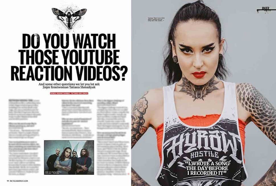 METAL HAMMERさんのインスタグラム写真 - (METAL HAMMERInstagram)「Jinjer fans, make yourself known! We put your questions to Tatiana in the new issue of Metal Hammer, out now! Link in bio #Jinjer #metal #heavymetal #rock #rockmusic #metalhammer」9月21日 19時35分 - metalhammeruk
