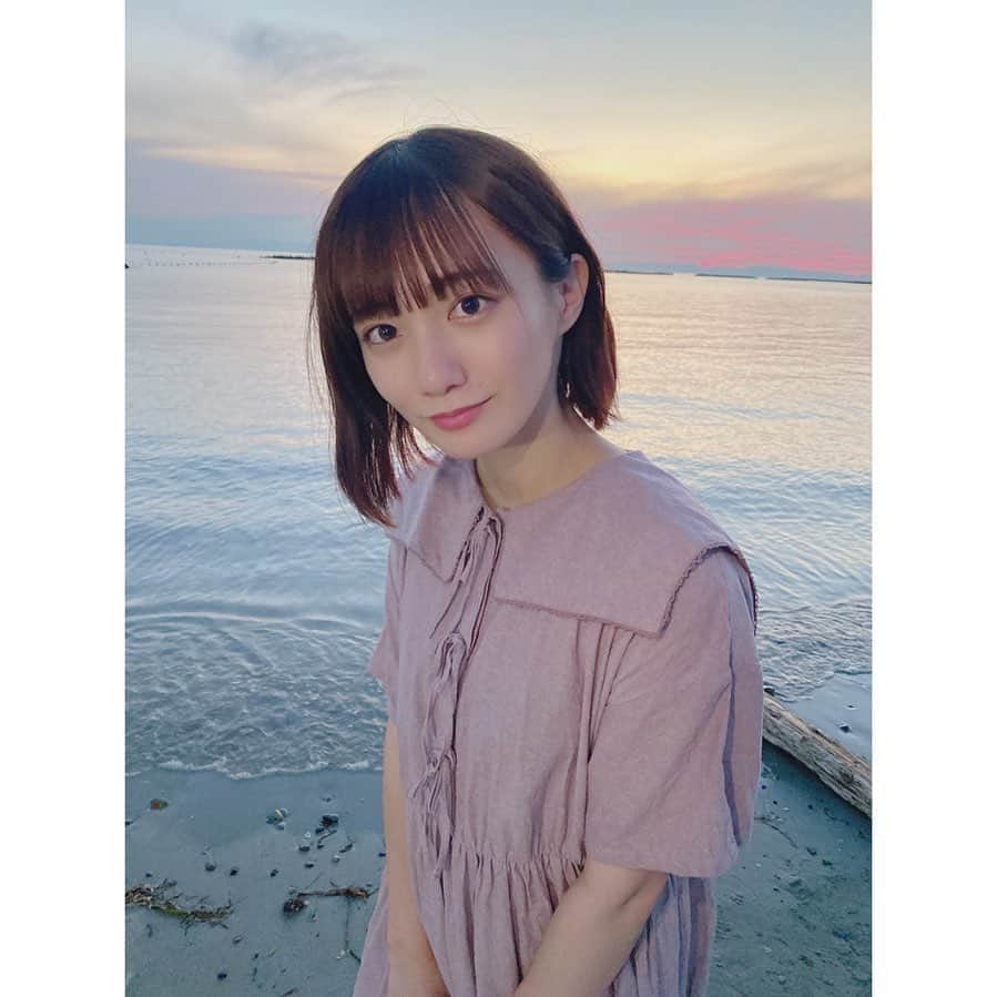 近藤真琴さんのインスタグラム写真 - (近藤真琴Instagram)「・ 夕日が綺麗だった🌇 ・ ・ #夕日 #dela #近藤真琴 #instagood #instalike」9月21日 19時45分 - onakasuitamakochan