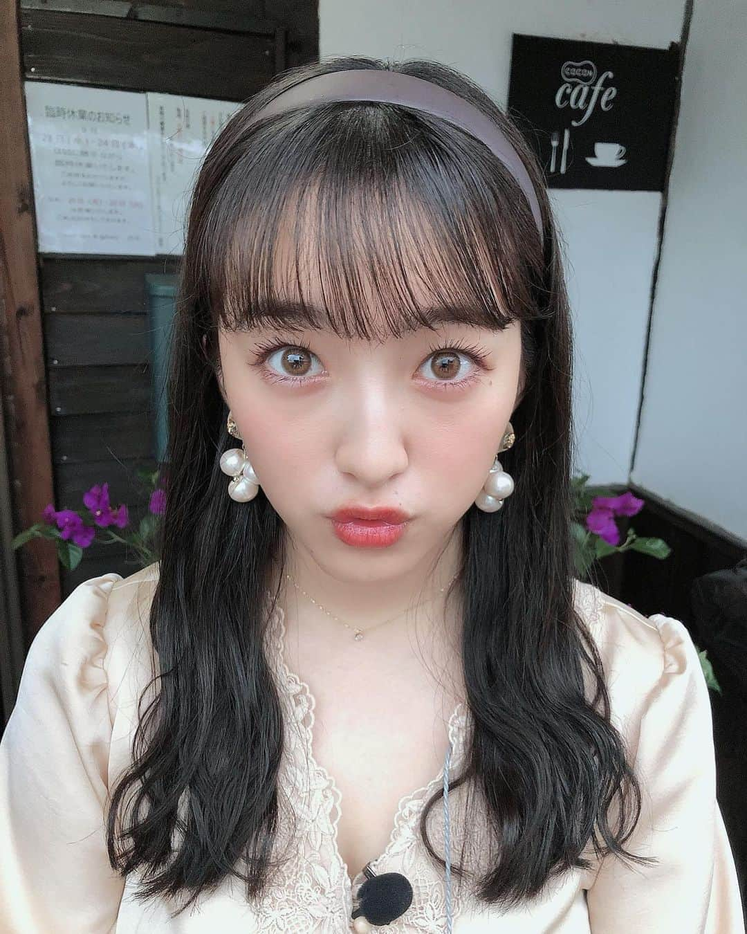 田島芽瑠さんのインスタグラム写真 - (田島芽瑠Instagram)「明日のKBCアサデス。みてね🥺 朝6時〜8時の生放送です！お洋服可愛いからお楽しみに❤︎」9月21日 19時51分 - meru_chan_official