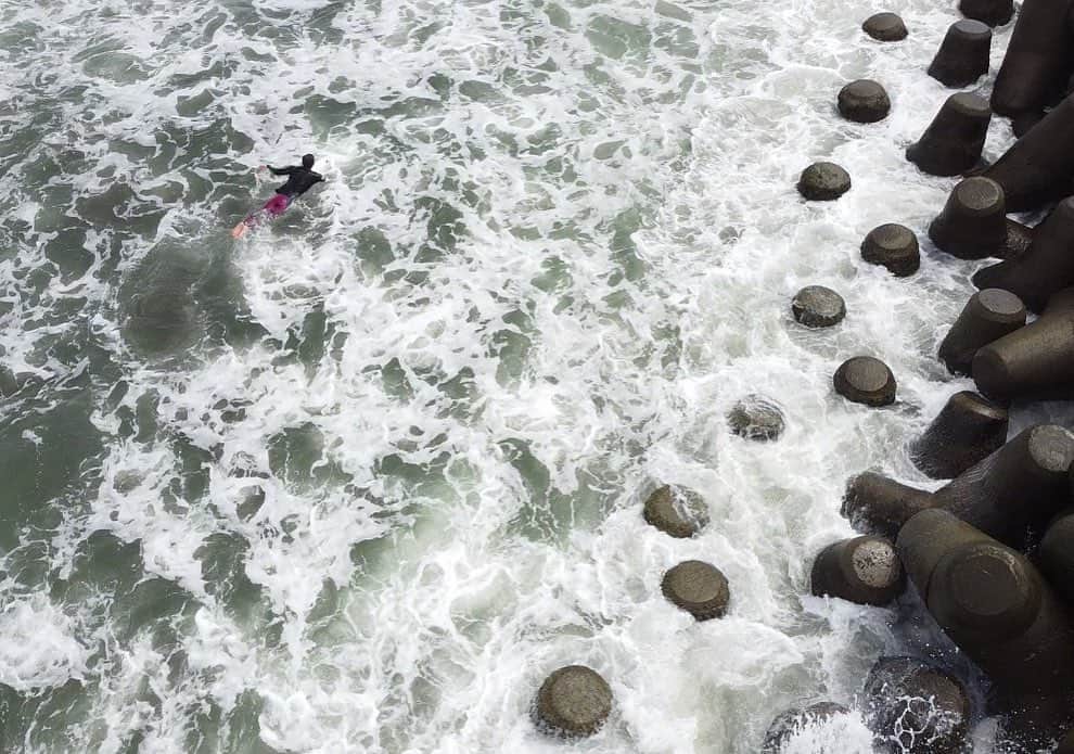 萩原章太さんのインスタグラム写真 - (萩原章太Instagram)「paddle out🌊 ドローンクリエイター　@balisatoshi による空撮🚁 #surf#surfing#surfer」9月21日 20時08分 - shota_hagiwara