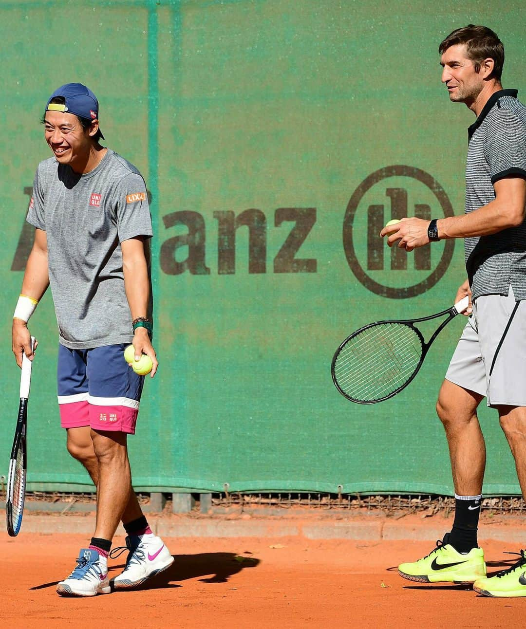 錦織圭さんのインスタグラム写真 - (錦織圭Instagram)「Jokes and good practice」9月21日 20時38分 - keinishikori