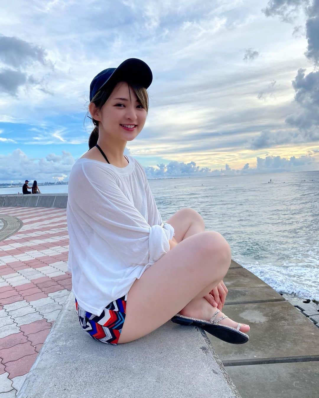 鈴木咲さんのインスタグラム写真 - (鈴木咲Instagram)「仕事で行った海🌊」9月21日 20時45分 - sakisuzuki1103