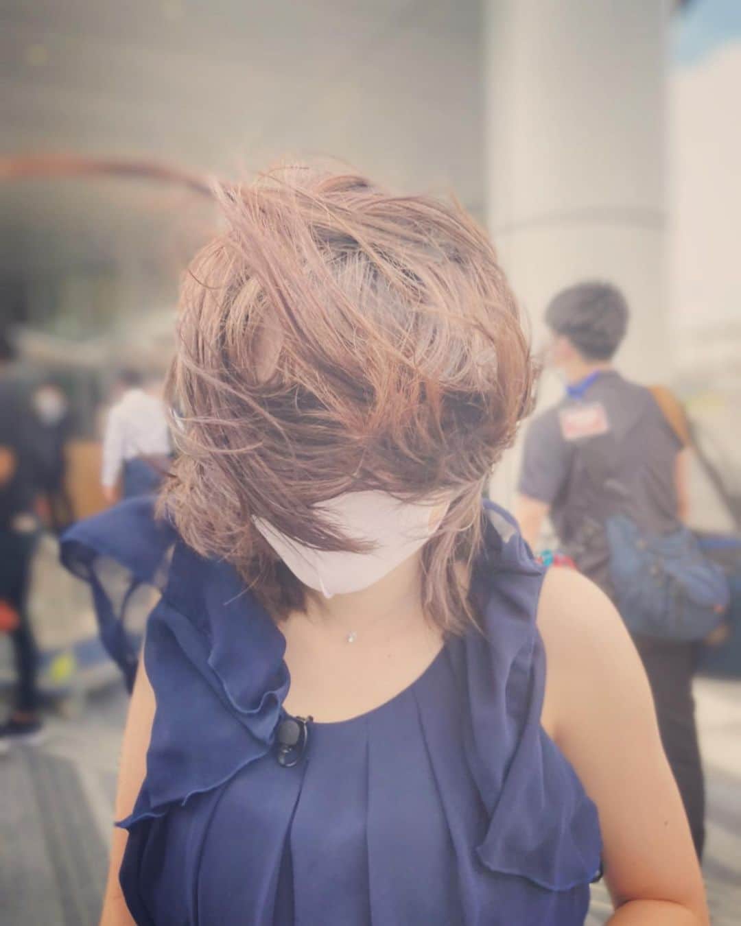 安藤咲良さんのインスタグラム写真 - (安藤咲良Instagram)「.  風が強くてびっくりしている お気に入りの写真🤣🤳 . #お気に入り写真」9月21日 21時51分 - sakura.ando