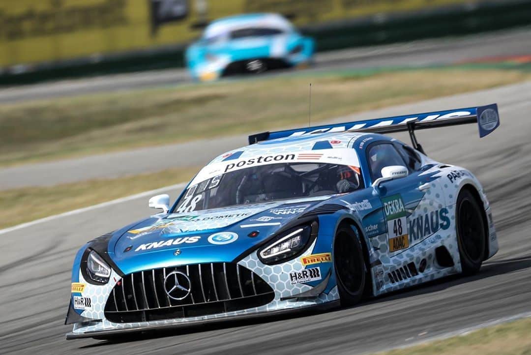 Mercedes AMGさんのインスタグラム写真 - (Mercedes AMGInstagram)「It was a tough challenge for our Mercedes-AMG Customer Racing Teams in the ADAC GT Masters last weekend. After two top ten results on Saturday (P6 and P9), our six Mercedes-AMG GT3s crossed the finish line in fourth, seventh and ninth place on Sunday. Two more cars made it into the points in the second race as well. Thanks to @htpmotorsport / @winwardracing, @schuetzmotorsport, @toksportwrt and @zakspeed and see you at @sachsenring_official from 2-4 October for the next round of the ADAC GT Masters. #MercedesAMG #AMGGT3 #MercedesAMGMotorsport #10YearsAMGCustomerRacing #GTMasters」9月21日 22時02分 - mercedesamg