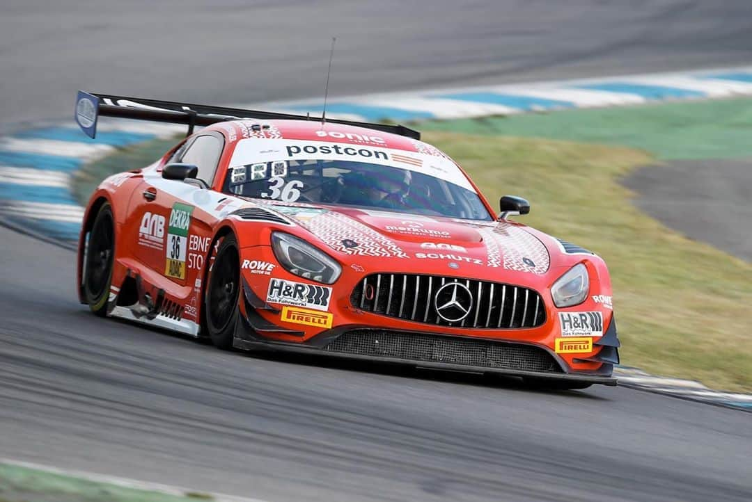 Mercedes AMGさんのインスタグラム写真 - (Mercedes AMGInstagram)「It was a tough challenge for our Mercedes-AMG Customer Racing Teams in the ADAC GT Masters last weekend. After two top ten results on Saturday (P6 and P9), our six Mercedes-AMG GT3s crossed the finish line in fourth, seventh and ninth place on Sunday. Two more cars made it into the points in the second race as well. Thanks to @htpmotorsport / @winwardracing, @schuetzmotorsport, @toksportwrt and @zakspeed and see you at @sachsenring_official from 2-4 October for the next round of the ADAC GT Masters. #MercedesAMG #AMGGT3 #MercedesAMGMotorsport #10YearsAMGCustomerRacing #GTMasters」9月21日 22時02分 - mercedesamg