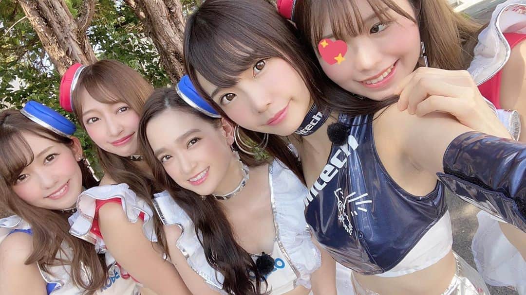 武田美憂のインスタグラム：「. 本日は名古屋のSARD本社にて… 39号車のドライバーであるヘイキ選手と中山選手と…🎖 KOBELCO girls、SARDイメージガール、 そしてオウルテックレディの５人で SARD Racingのyoutube撮影をしてきました💙❤️🤍 （残念ながらまゆすけちゃんが来られなかったけど😭） . 今週末に公開予定です！ トークショーやプレゼント企画などなど 盛り沢山なので、是非チャンネル登録をお願いします！ . #tgr #tgrteamsard #owltech #オウルテック #オウルテックレディ #YouTube #sgt #supergt #gt500 #レースクイーン #名古屋」
