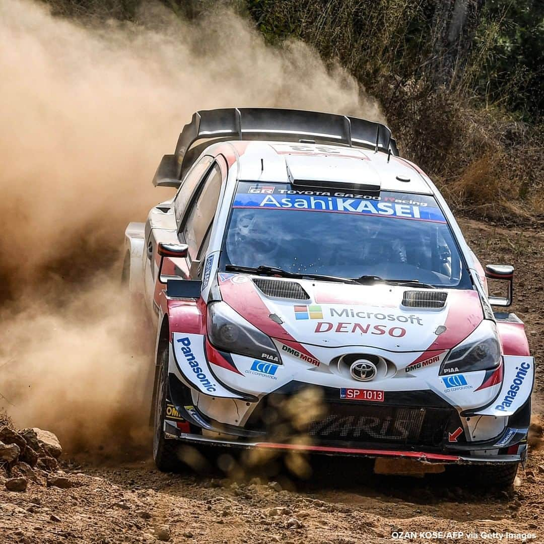 ABC Newsさんのインスタグラム写真 - (ABC NewsInstagram)「Driver churns up dust while taking on the course on the final day of the Turkish WRC rally in Mugla. #driving #cars #rally #racing #wrc #worldrallychampionship」9月21日 22時14分 - abcnews