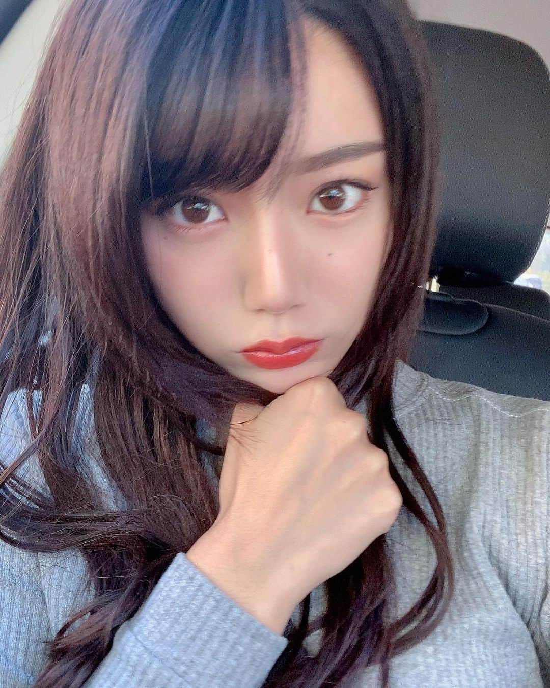 長瀬礼華さんのインスタグラム写真 - (長瀬礼華Instagram)「. ロングの私も見慣れてきましたか？❤️ .  本日もあと少し！ #れいポチ お忘れなくお願いします🥺❤️❤️❤️ . . . #ドライブ #女の子#ロングヘアー#黒髪#ロング#美男美女と繋がりたい#永遠に #助手席 #免許 #欲しい #言い続けて #早 #3年」9月21日 22時32分 - mskokudai20_5