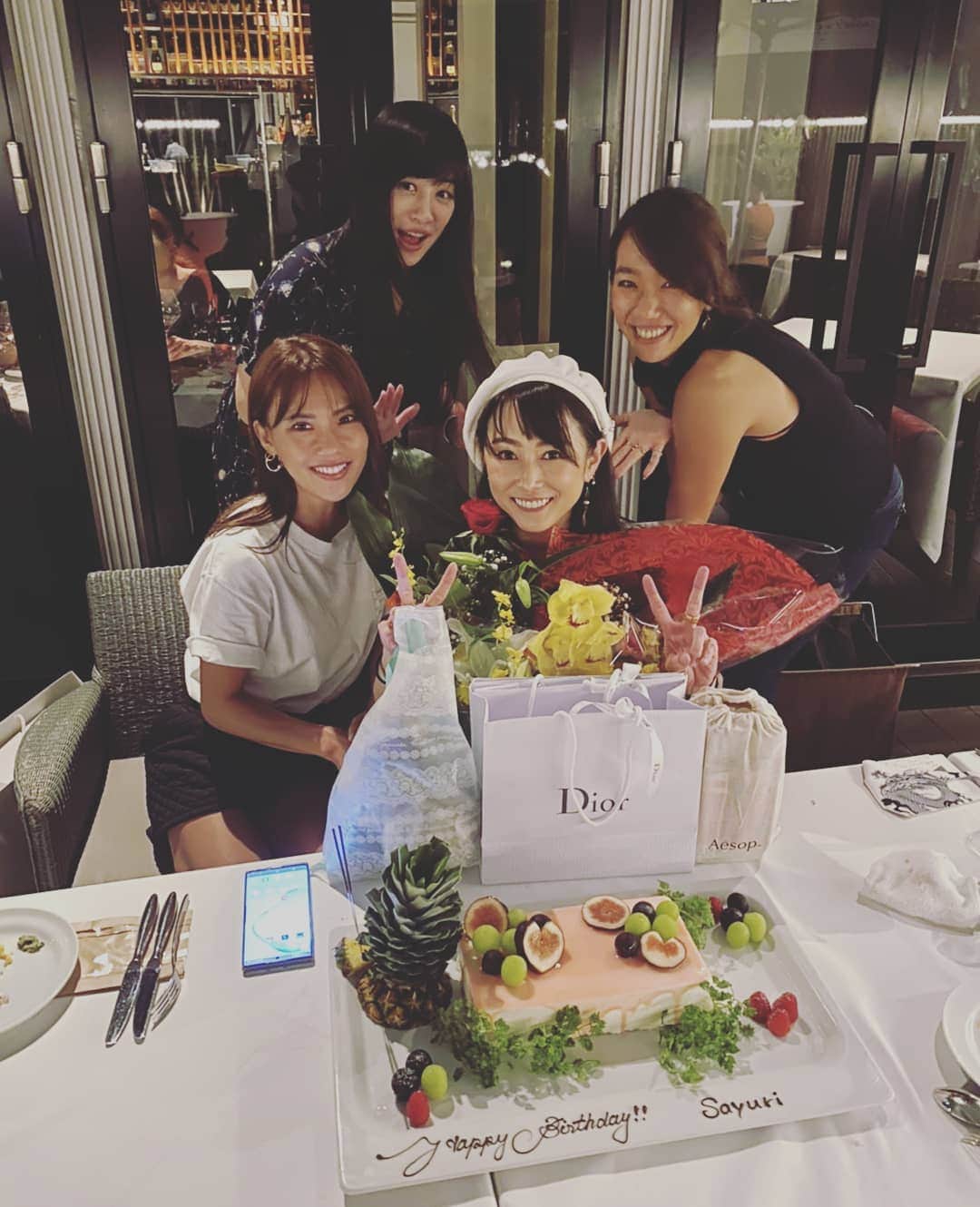 工藤亜耶のインスタグラム：「杏の誕生日会してきたよぉ(^O^)  杏の友達も皆いい子でした！！  いい１年になりますように(^∧^)  とても、楽しかった！！！ これからもいい刺激をくだされ(^∧^)  #杏さゆり」
