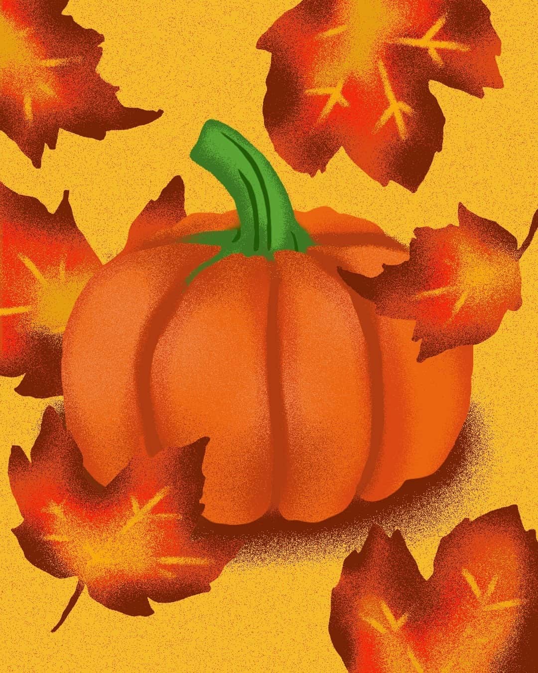Chobaniのインスタグラム：「Cooler days, crunchy leaves, and creamy treats that taste like a slice of Grandma’s pumpkin pie. So many things to like about #fall, what do you love most of all? 🍁 🍂 🎃 Check out our story for a little fall fun.」