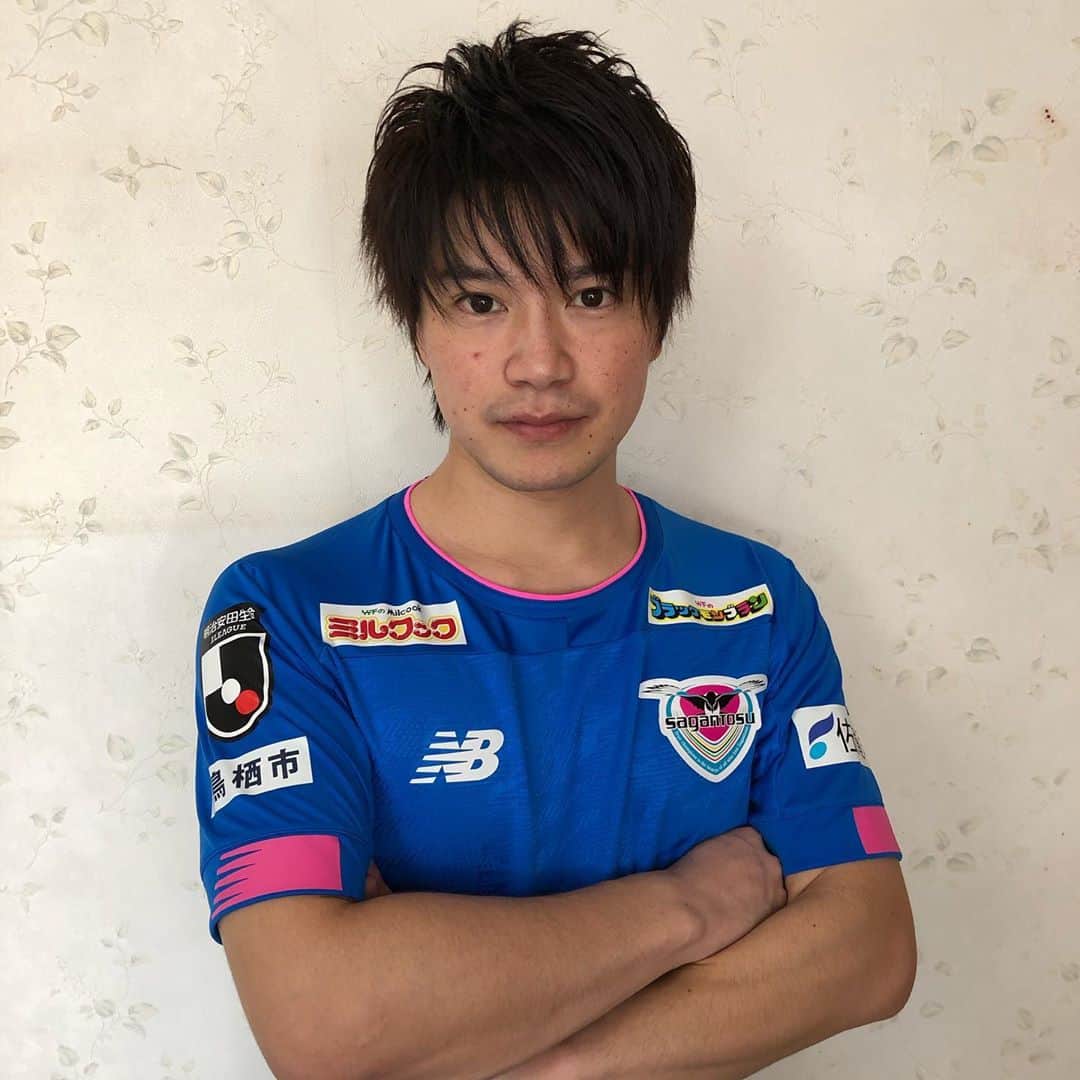 まさちゅうのインスタグラム：「日本代表になれるようにSR選手と頑張ります。サガン鳥栖のサポーターの皆様、応援よろしく致します🦁 #サガン鳥栖 #ウイイレ」
