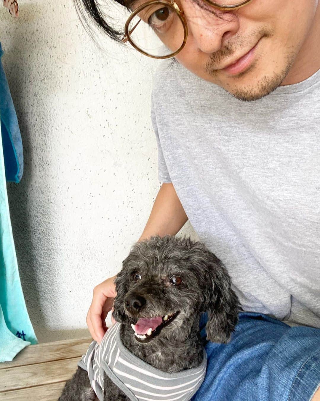 YAMATOのインスタグラム：「こんばんワッ🧟‍♂️ 敬老の日の今日、皆さんはどうお過ごしになられましたか？ 暑さのピークも過ぎ、涼しくなってきた気がする沖縄。 そんな今日は、おばーに花を届け、思いを伝えに行ってきました。 孫の僕にとっては、おばーと呼べる人は、もうこの人しかいない。 時と場合、また関係性などもあるかと思いますが、恥ずかしさなどは年々なくなってきたような気もします。 素直になる事は、複雑のようで単純で、結局は自分次第かとも思ったりします。 何より、伝えれる今を大切にと。 そんな事を思う僕の横で、姪っ子、甥っ子達からプレゼントを受け取った両親。 そーいや2人はもう、おじーおばーになってたんだなと感慨深い。 今までも、2人がおじーおばーと呼ばれてたのは何となく理解はしてたけど、今日、それを目の当たりにし、やっと納得したような、そんな気がしています。 年齢に頭がやっと追いついてきのかな？ 既に追い越したつもりでいたんだけどな。 そんな僕も、いつかはおじーと呼ばれる日がくるのだろうか？ そもそも、姪っ子、甥っ子達におじさんとも言われてないや。 何故だ？弟が言わせてないのかな？🤔 どっちにしろ、やまとーニーニーを存分に味わっておこう。  p.s. おかげ様で、靴下完売しました。 ありがとうございました。 個人的に、伸ばし過ぎず、少したるませて履くのがオススメです。 これからの季節、活躍すると思うので、みんなの生活の中で、思い出になってくれたら幸いです。 県外はきっと沖縄より涼しく、場所によっては寒くなってきた頃でしょう。 季節の変わり目は体調崩しやすいので、みんなも体調管理、手洗い、うがいもしっかりね。 でわでわ、またね🧟‍♂️」