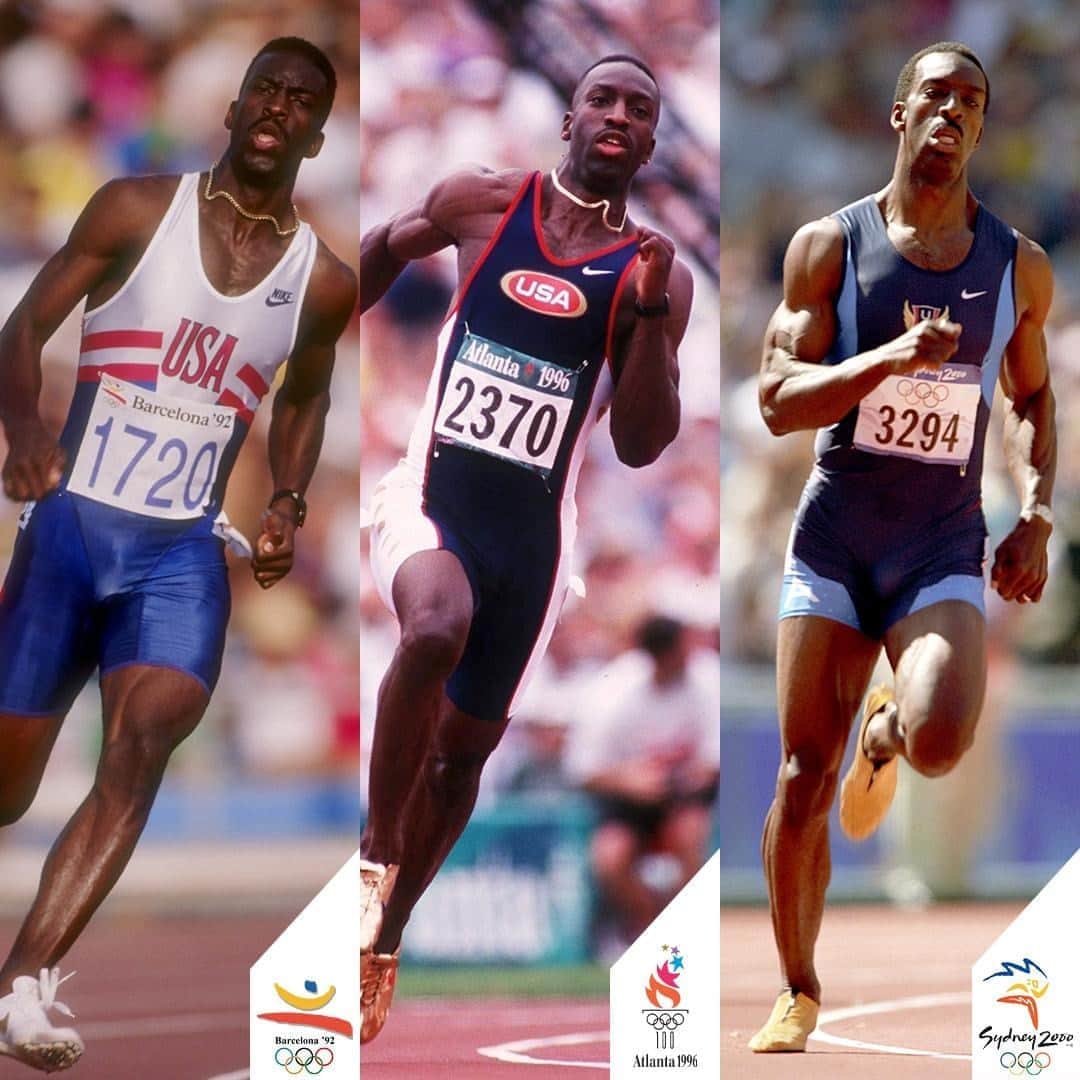 オリンピックさんのインスタグラム写真 - (オリンピックInstagram)「Casual FOUR gold medals in three Olympics for Michael Johnson 😵🥇🥇🥇🥇   @mjgold4 #TransformationTuesday」10月6日 19時06分 - olympics