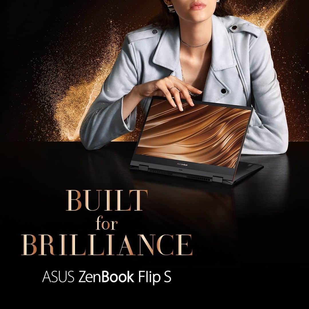 ASUSさんのインスタグラム写真 - (ASUSInstagram)「What do we mean by #BuiltForBrilliance? It's about flexibility, sophistication, grace, and power all rolled into one. Look no further in the #ZenBook Flip S.」10月6日 19時40分 - asus