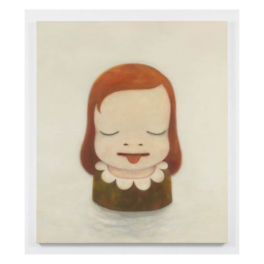 クリスティーズさんのインスタグラム写真 - (クリスティーズInstagram)「Yoshitomo Nara's 'Agent Orange' is emblematic of the artist's signature style: child-like figures rendered in a range of hyperbolised expressions against nondescript backgrounds.  . This painting will feature as a leading lot in the Modern and Contemporary Art Evening Sale in Hong Kong on 2 December.⠀ .⠀ Nara's versatile practice explores themes of the individual, isolation and spirituality. The figure depicted in the present work is suspended in a pool of water, a recurring iconographic motif in Nara's work that represents the complexity and vulnerability of childhood. The playful, mischievous expression of the figure is rarely seen in the artist's oeuvre.⠀ .⠀⠀ 'Where is this place, how did I come to be here, looking around the restrictive shallows, the light from the sun glitters on the water's surface', wrote the artist in his poem 'Deep Deep Water Puddle'.⠀ .⠀ Yoshitomo Nara (B. 1959), ‘Agent Orange (In the Milky Lake)’, 2009. Estimate: HK$50,000,000 – 70,000,000, US$6,500,000 - 9,000,000. ⠀ .⠀⠀ Modern and Contemporary Art Evening Sale — 2 December, Hong Kong.⠀ .⠀⠀⠀ #yoshitomonara #painting #modernart #contemporaryart #japaneseartist @christiesasia」10月6日 11時51分 - christiesinc
