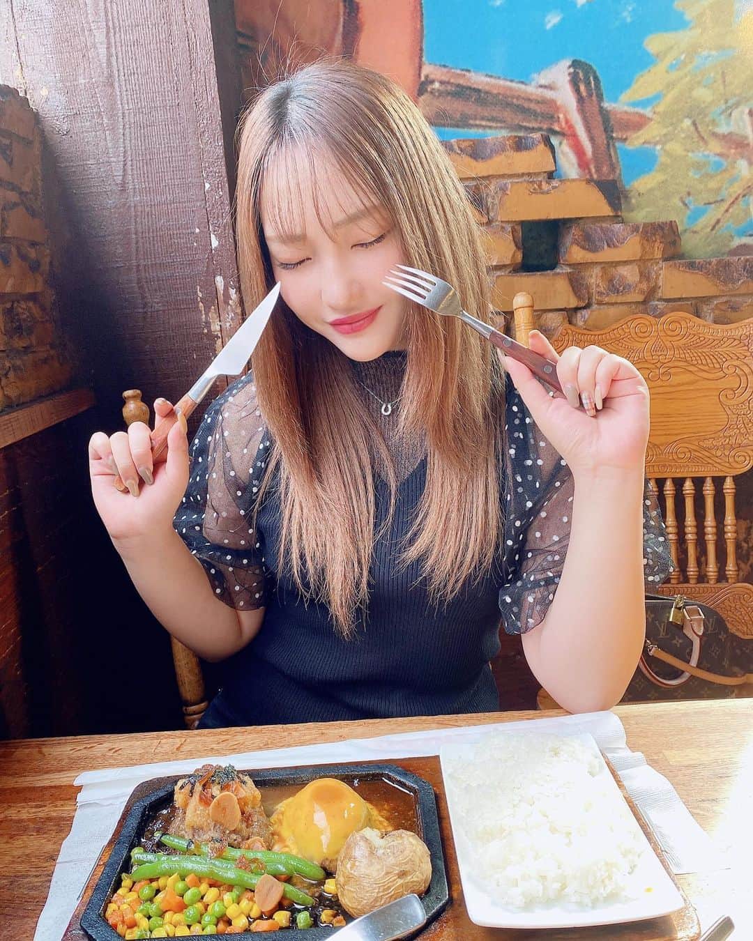 黒咲ななのグルメインスタ