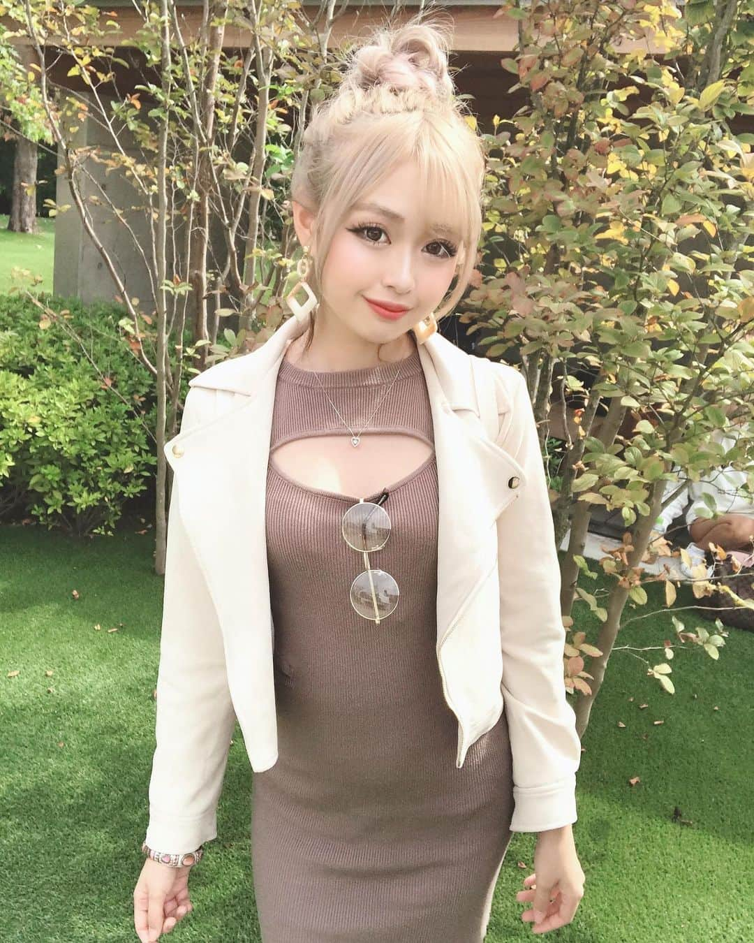 雨宮由乙花さんのインスタグラム写真 - (雨宮由乙花Instagram)「秋コーデ🍠🍁🍄 ﻿ ﻿ eggの撮影で公園にきた💋﻿ ﻿ アスレチックたのしみーー！！！😍﻿  撮影者 : ゆうちゃみ 。‪‪❤︎‬ ﻿ #egg #eggモデル #ゆずコーデ #秋コーデ」10月6日 13時13分 - _pinkbunnygirl_