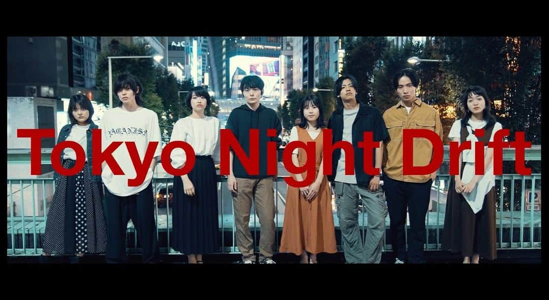 南林はるののインスタグラム：「シネマトグラファー小林基己さんの映像作品「Tokyo Night Drift」に出演しております。  渋谷の街を舞台に、少しずつ重なり合う若者たちが非常にエモーショナルに描かれておりますので、どんな物語があるのか思いを馳せていただけたらと思います。  a7sⅢの高画質映像をぜひ堪能なさってください。 プロフィールにリンク貼っておきます。 ぶっちゃけめちゃかっこいいです。」