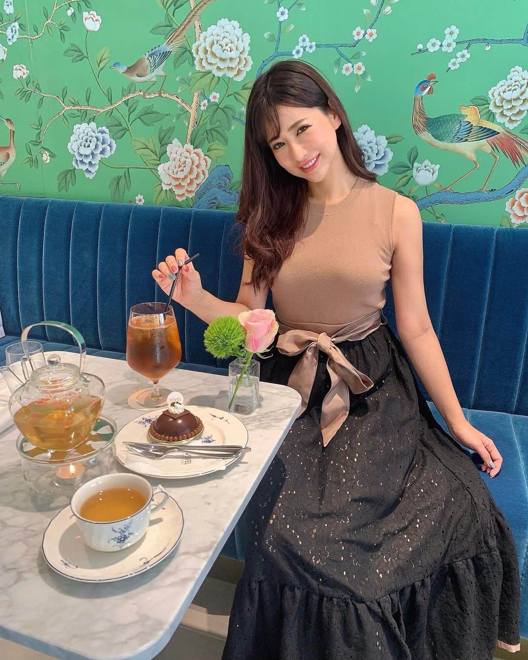 青木りえのグルメインスタ