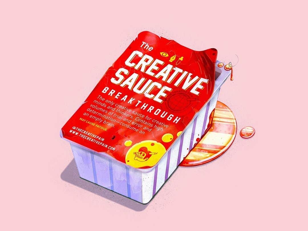 Dribbbleさんのインスタグラム写真 - (DribbbleInstagram)「The Creative Sauce by Tyler Pate ⠀ ⠀ #dribbble #design #illustration #vector #branding」10月6日 18時02分 - dribbble