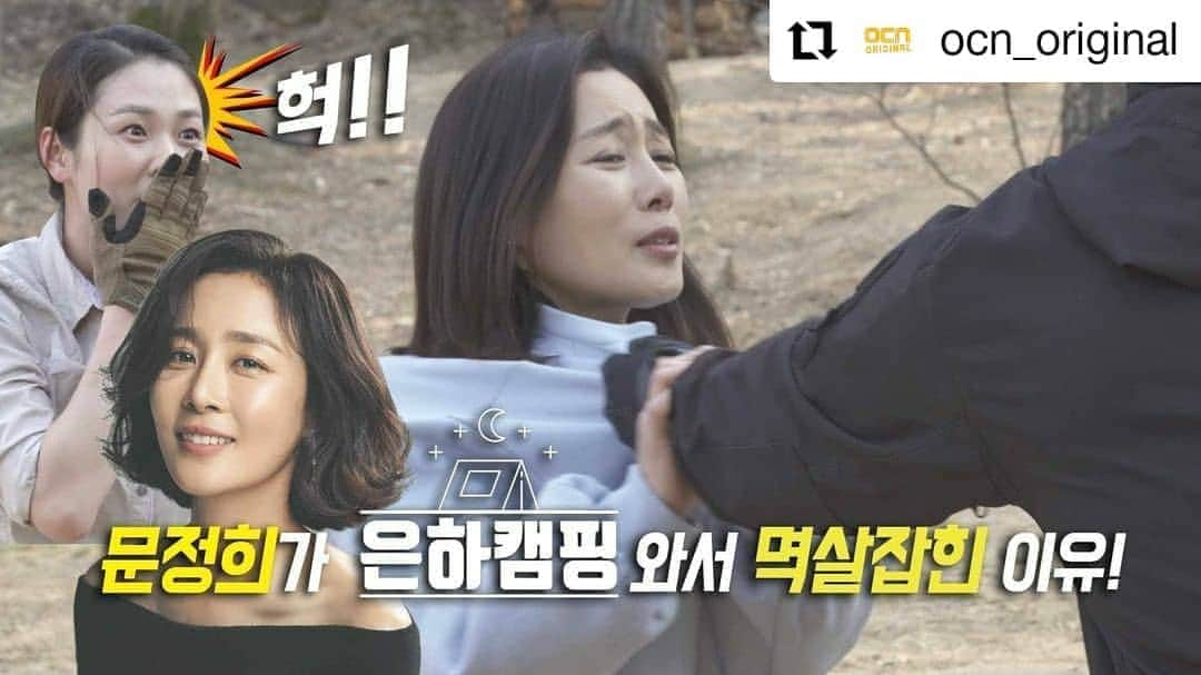 ムン・ジョンヒさんのインスタグラム写真 - (ムン・ジョンヒInstagram)「#Repost @ocn_original • • • • • • [써치] 천공리 지킴이 김다정! 은하캠핑에서 멱살 잡히다...🙊?! #누가_특전사_예비역의_멱살을_잡았는가 - 지금 바로 유튜브에서 '은하캠핑' 검색 후 사건의 전말(?)을 확인하세요! - 밀리터리 스릴러 #써치 10월 17일 (토) 밤 10시 30분 첫 방송 - #장동윤 #정수정 #문정희 #윤박 #이현욱 #JANGDONGYOON #JUNGSOOJUNG #SEARCH #OCN_SEARCH #OCN #드라마틱시네마 #OCN_DRAMATIC_CINEMA #OCNDRAMA #KDRAMA #토일드라마」10月6日 18時15分 - jeonghee_moon