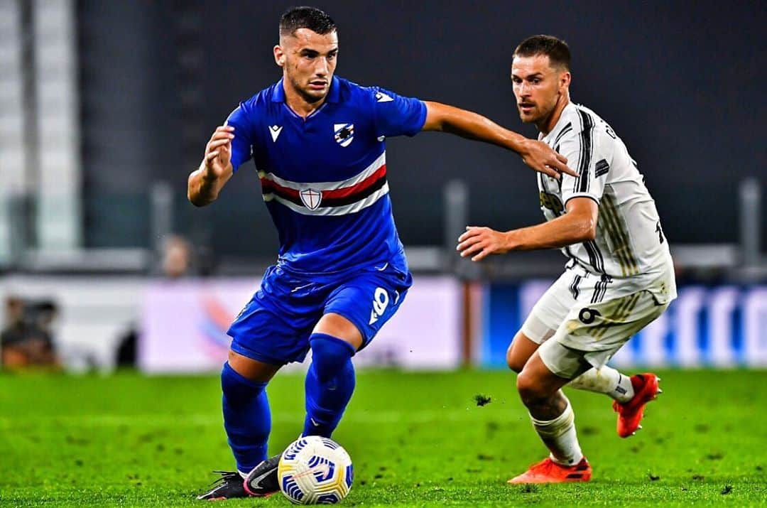 フェデリコ・ボナッツォーリのインスタグラム：「💙💪🏻 #JuveSamp」