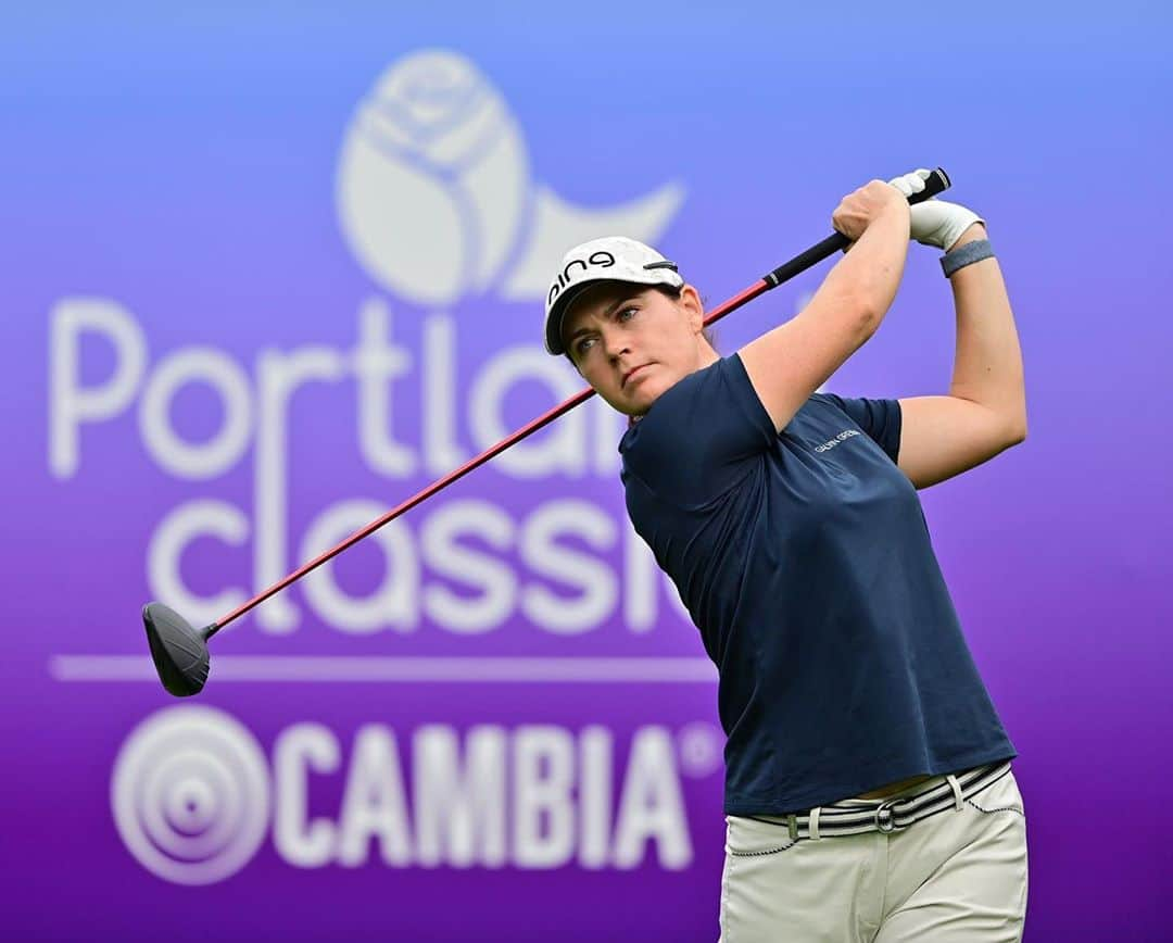 キャロライン・マッソンのインスタグラム：「Thank you @lpgaportlandclassic @cambiahealth for your continued support for the @lpga_tour even through Covid-19, wildfires and poor air quality.  Final round of 66 and a Top-5 finish made for a fun Sunday🙌🏼」