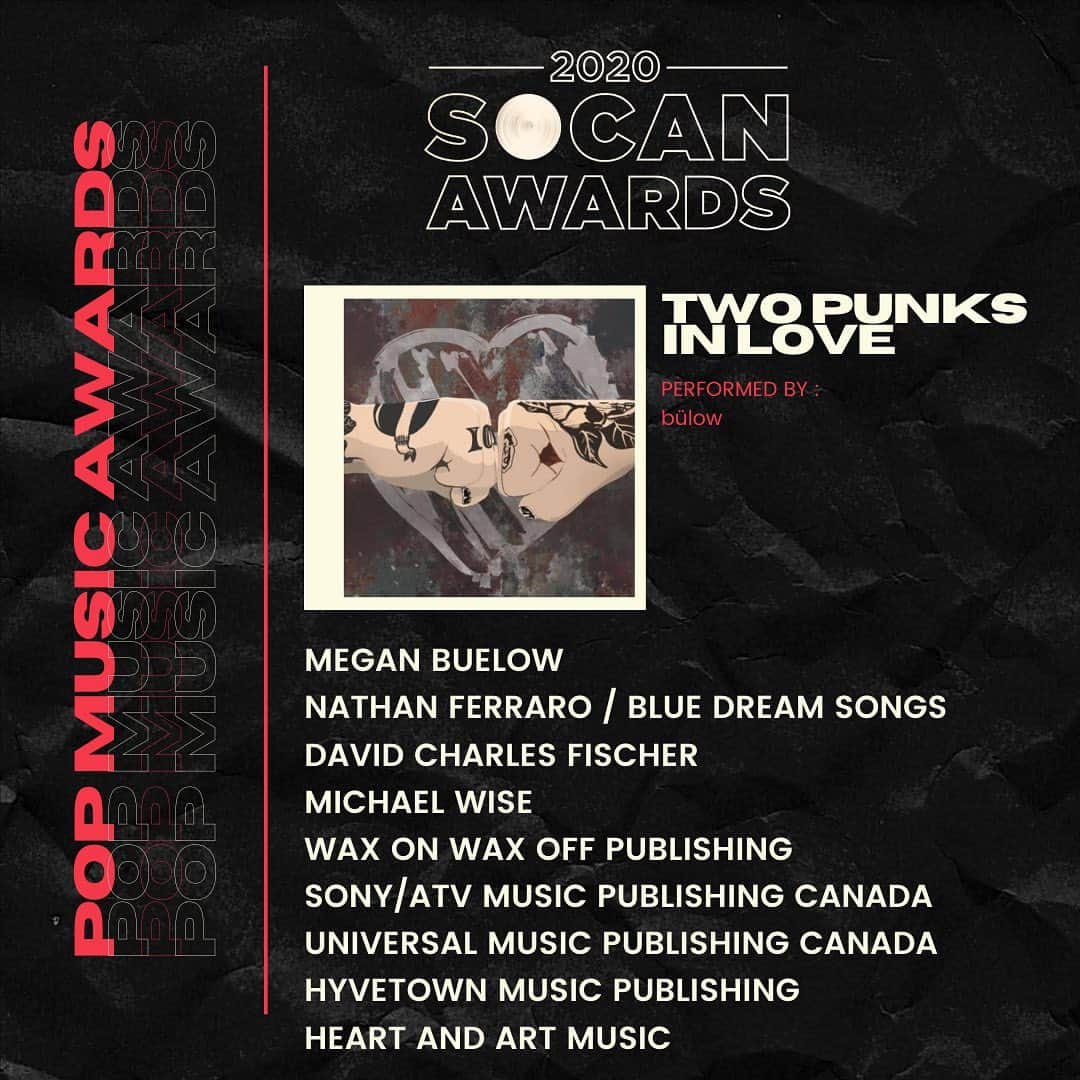 SOCANさんのインスタグラム写真 - (SOCANInstagram)「Here are all your 2020 Pop SOCAN Awards winners! 🎵 #2020socanawards」9月22日 3時17分 - socanmusic