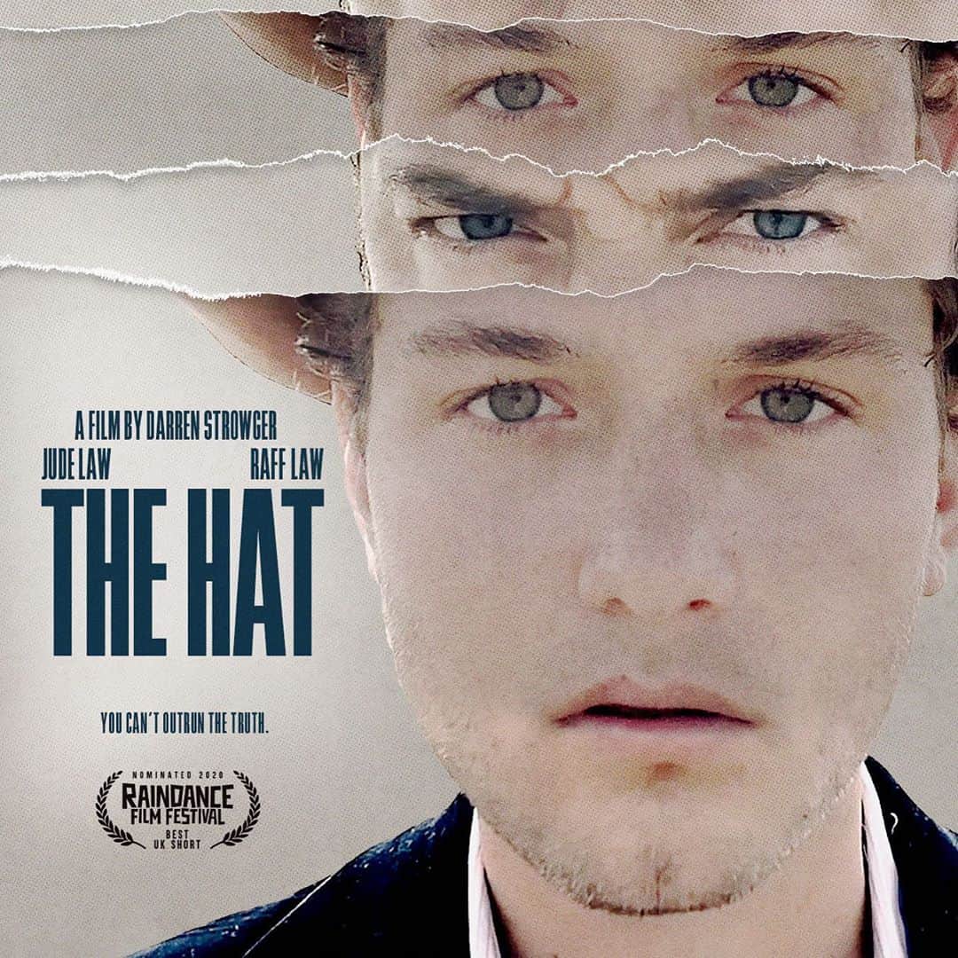 ラファティ・ロウのインスタグラム：「Really happy to announce that “The Hat” starring myself and my Dad, a debut film by @DarrenStrowger has been nominated for Best UK Short at the Raindance Film Festival!  Shot during lockdown, this film is a new financial model of filmmaking where all proceeds go to charity namely @teenage_cancer and Teen cancer America.   Mad proud of everyone who was involved in the edit and during lockdown where we got up all them early sunrises to shoot and put such a special piece together.   Music - @yaggerdang & @rachelfullertownshend   Executive Producer - @jasper_jf  Executive Producer - @rafflaw  Writer - @johnnycooke77」