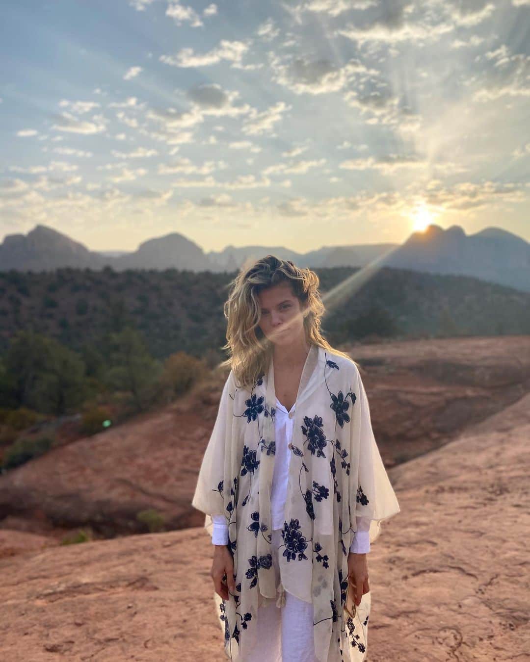 アナリン・マッコードのインスタグラム：「#Sedona 🌵」
