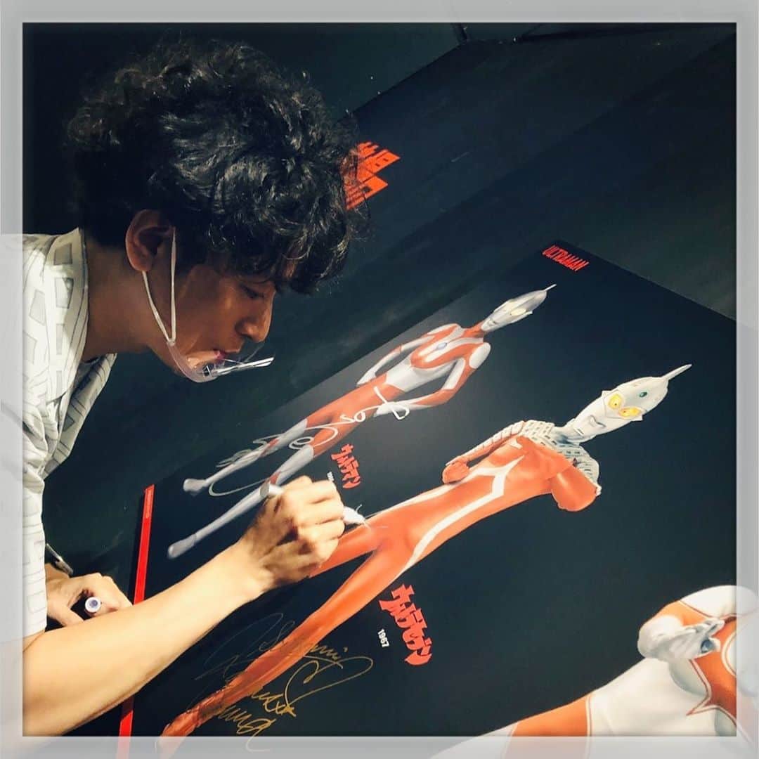 山崎勝之さんのインスタグラム写真 - (山崎勝之Instagram)「特撮のDNA  貴重な展示品を見たり、 トークショーしたり、 楽しかった♪  #ウルトラセブン #カザモリ」9月22日 11時20分 - chan_yama
