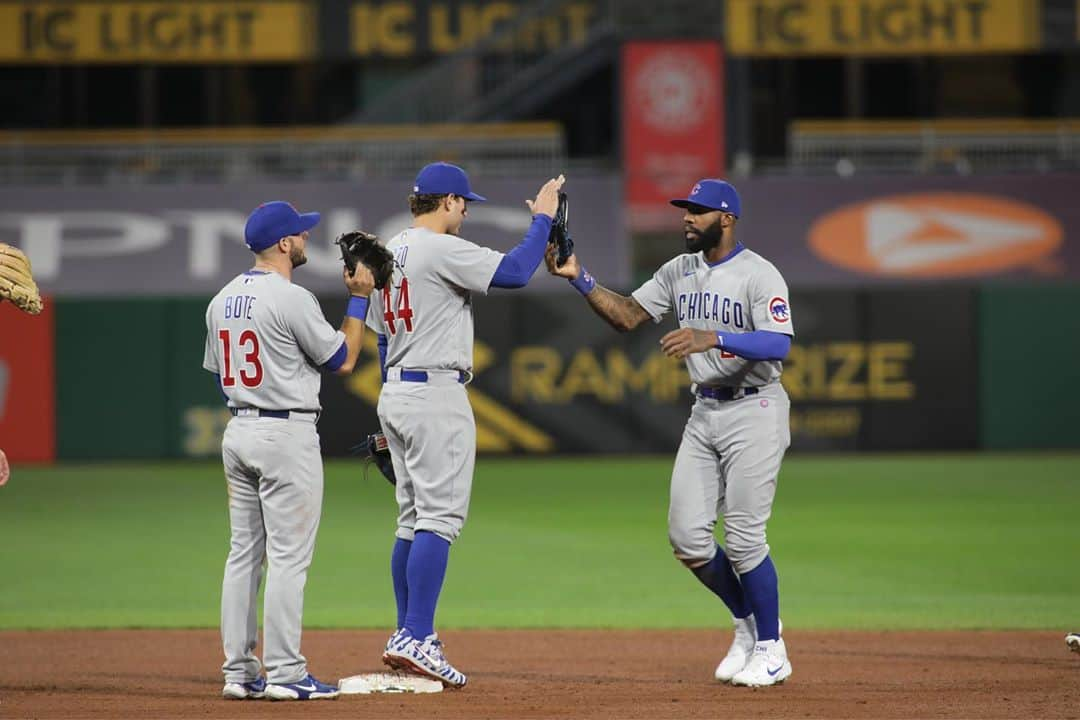 シカゴ・カブスさんのインスタグラム写真 - (シカゴ・カブスInstagram)「One W closer!」9月22日 11時13分 - cubs