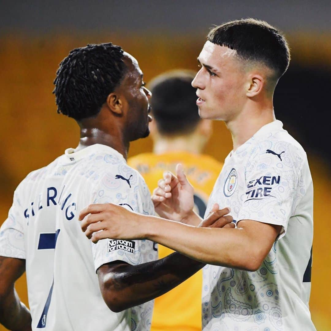 ラヒーム・スターリングさんのインスタグラム写真 - (ラヒーム・スターリングInstagram)「Season starting with an A 🤟🏾 @philfoden」9月22日 6時45分 - sterling7