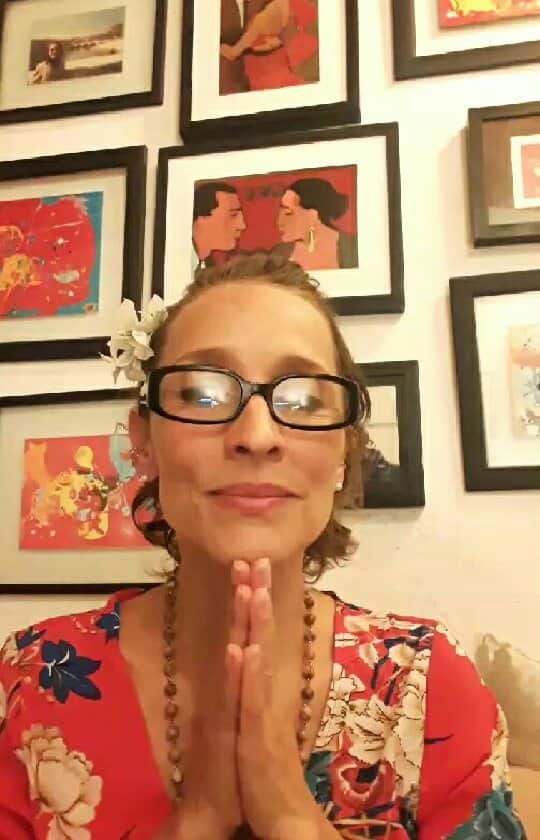 Giovanna Antonelliのインスタグラム：「Foi uma honra poder oferecer um pouco do meu conhecimento aqui em relação ao Sagrado Feminino.  Acredito que o Sagrado Feminino é um dos pilares para uma Cultura de Paz.   #juntassomosmuitomais ♡  @gabi.alves.toulier」