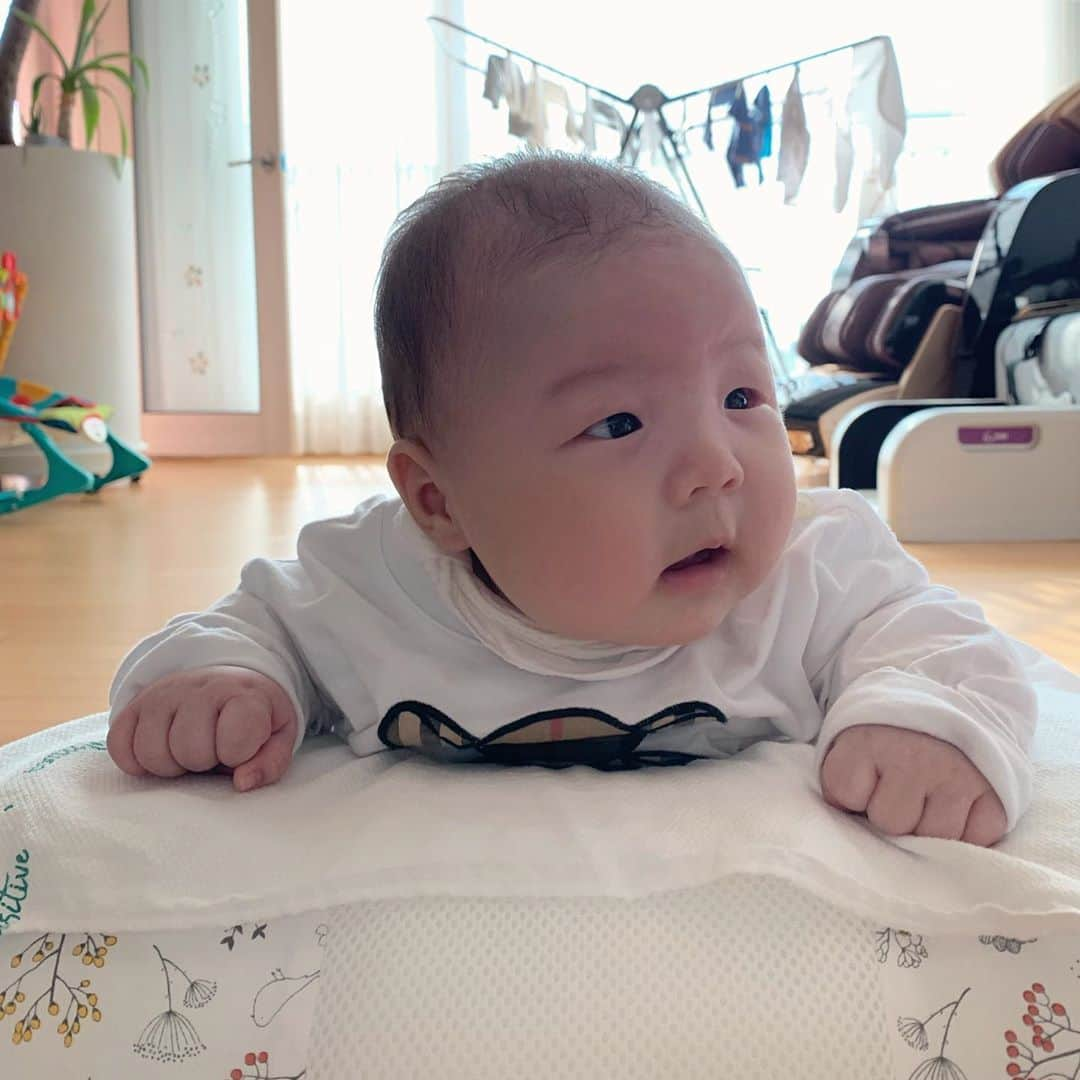 カン・ヘヨンさんのインスタグラム写真 - (カン・ヘヨンInstagram)「+63👶🏻💛 천하장사 만만세에~~~~~~다컸어 유치원가도 되겠어  #심빼꼼🐽사진모아보기」9月22日 9時06分 - mangdoo_noona