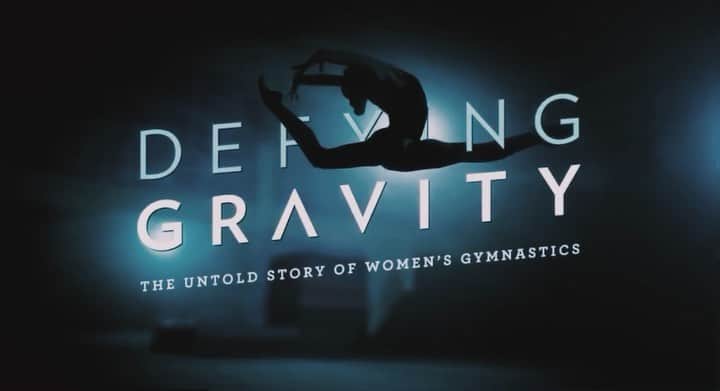 モーガン・ハードのインスタグラム：「head on over to @glamourmag ‘s youtube to watch #defyinggravityonyt  a six part docu-series on the history of gymnastics and a behind the scenes look into training!」