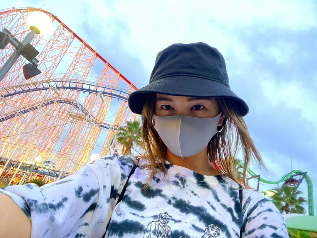 森彩乃さんのインスタグラム写真 - (森彩乃Instagram)「絶叫マシン欲を満たした🎢(苦手なお化け屋敷もなんとか入れたよ…👻)」9月22日 19時20分 - moriayano1119