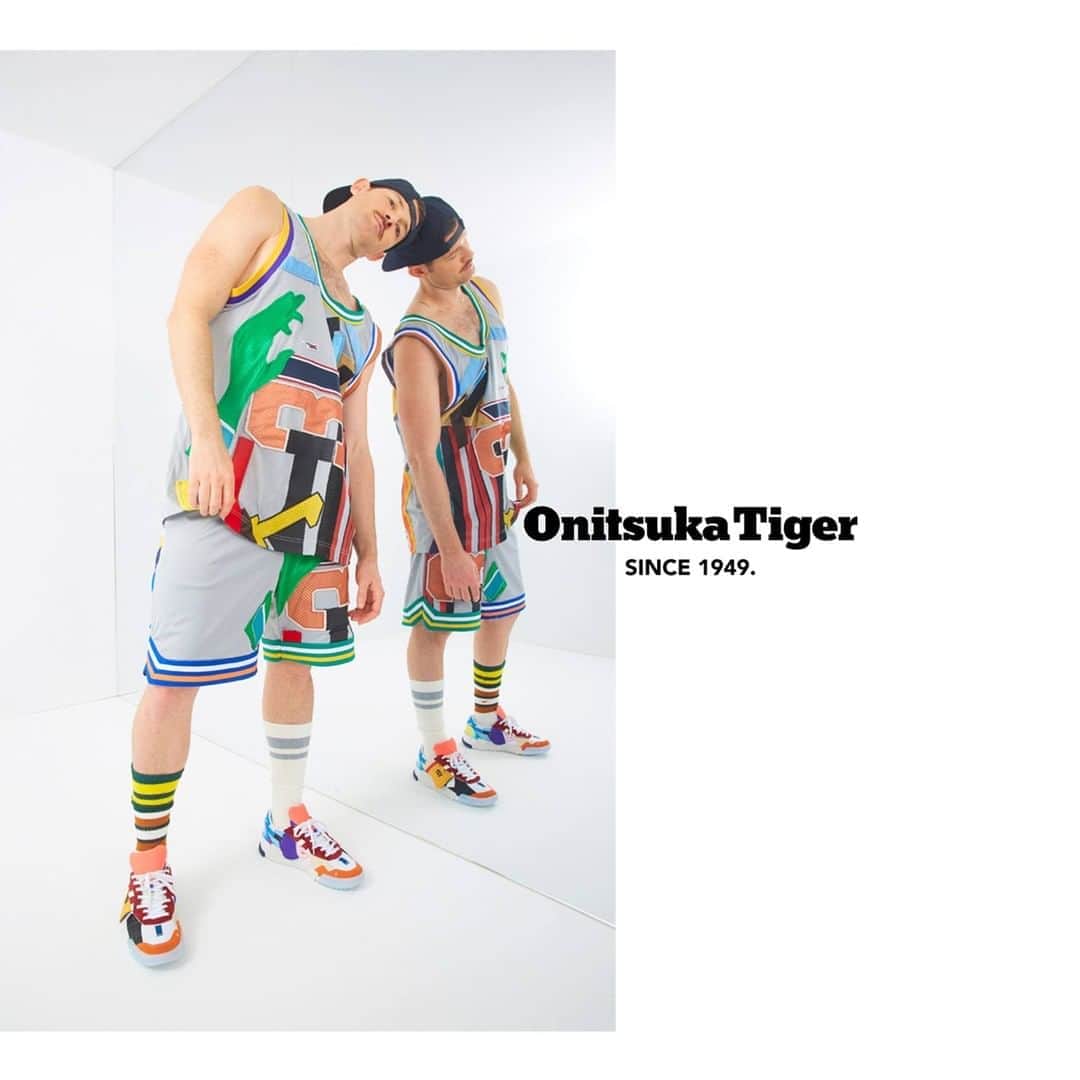 アンドレアポンピリオのインスタグラム：「ONITSUKA TIGER AW20 COLLECTION DIRECTED BY ANDREA POMPILIO, FEATURES ITEMS MADE IN COLLABORATION WITH NYC-BASED ARTIST AND FRIEND @briankennny   @onitsukatigerofficial  @onitsukatigerjp   #ONITSUKATIGER #BRIANKENNY #AW20 #ANDREAPOMPILIO #LoveMeForeverOrNever #TOKYO #NEWYORK #Milano」