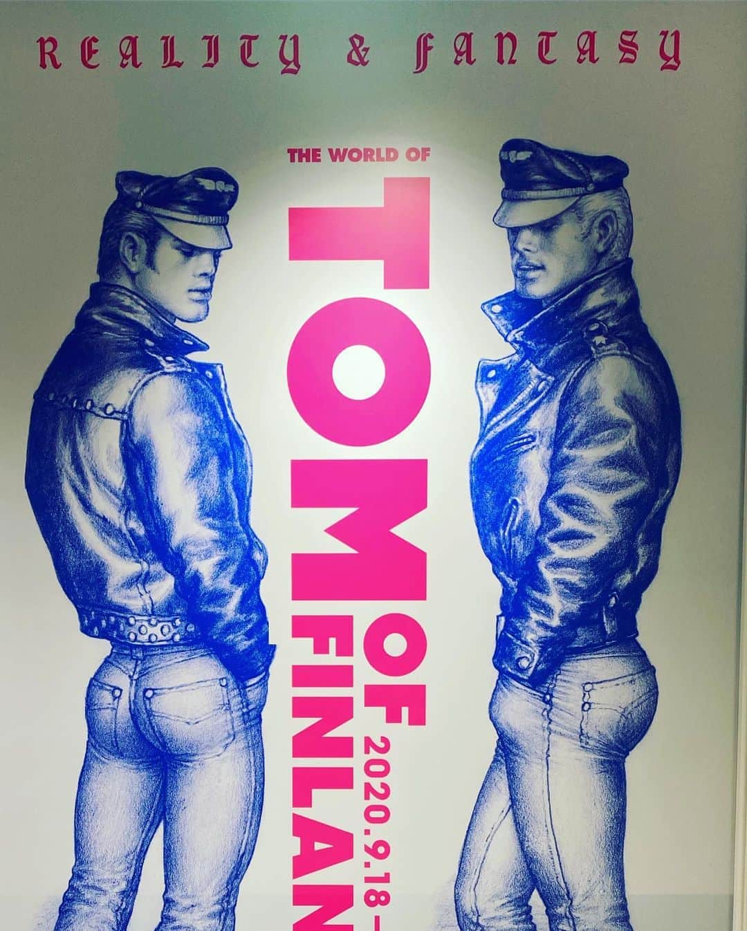 奈良裕也さんのインスタグラム写真 - (奈良裕也Instagram)「⛓Reality＆Fantasy The World of Tom of Finland 🖤🌹 @tomoffinlandfoundation」9月22日 19時50分 - yuyanara
