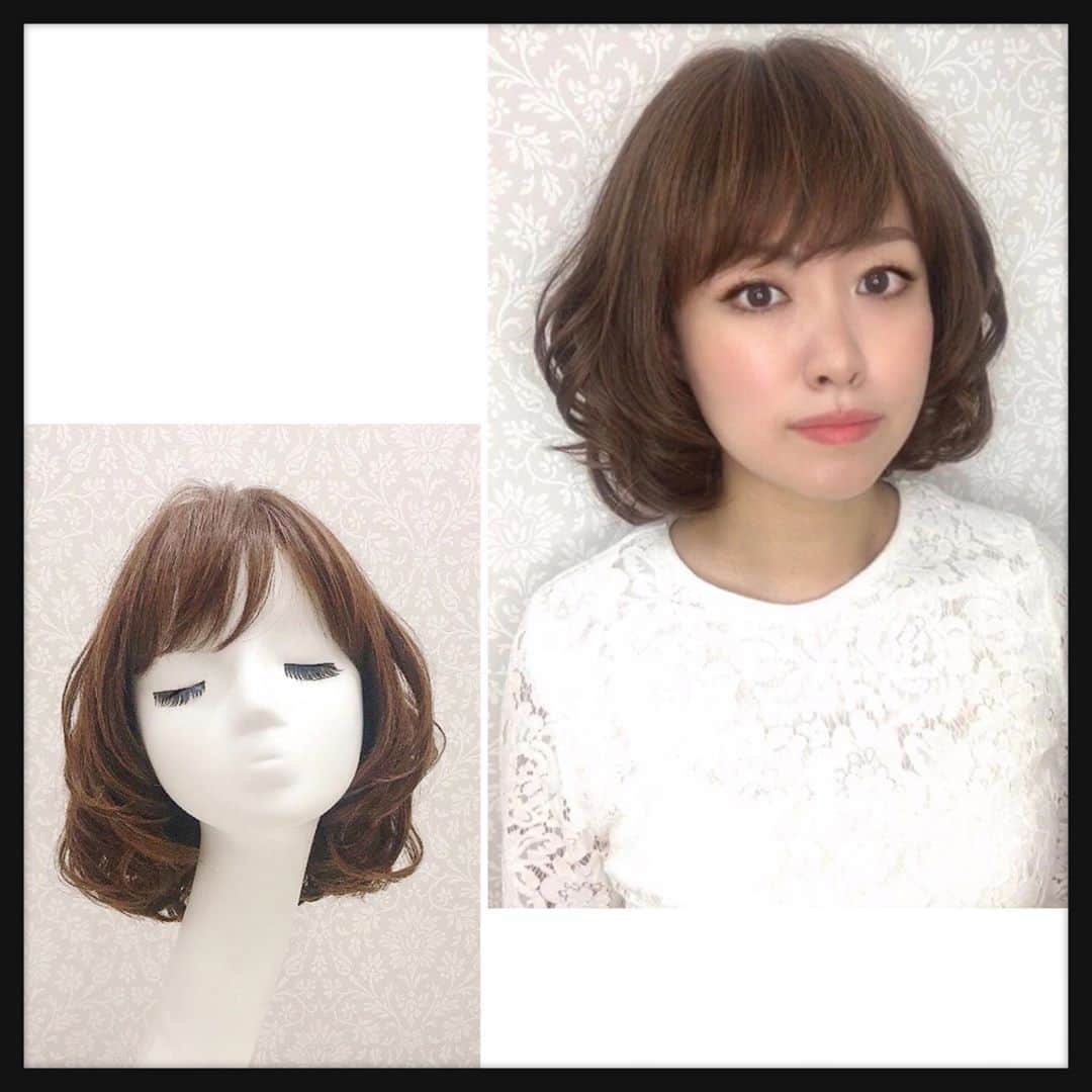 AQUADOLL アクアドールウィッグのインスタグラム